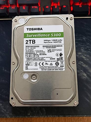 Накопитель для ПК, Новый, Toshiba, HDD, 2 ТБ, 3.5", Для ПК