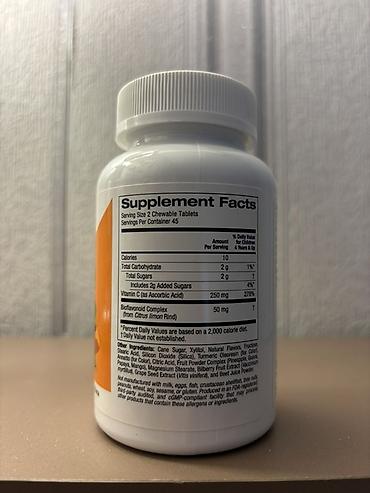 optitect vitamin c: California Gold Nutrition KIDS – Çeynənən Vitamin C (portağal dadlı) — 2
