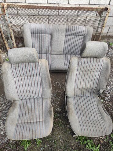 степ салон: Комплект сидений, Ткань, текстиль, Volkswagen 1990 г., Б/у, Оригинал, Германия