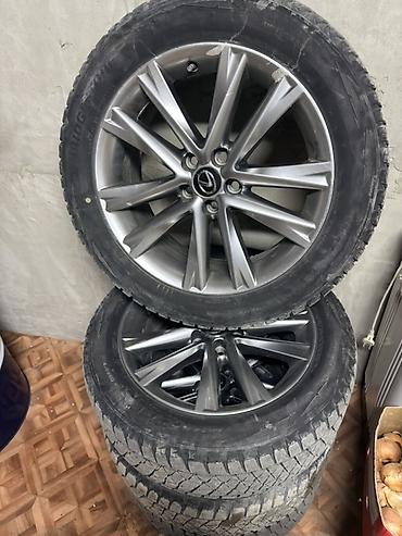 Шиналар жана дисктер: Дөңгөлөктөр монтажда 235 / 55 / R 19, Кыш, Колдонулган, Комплект, Жеңил унаалар, Куйма, тешиктери - 5 — 2