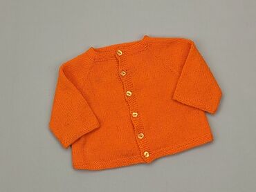 pomarańczowa bluzka dziewczęca: Kardigan, Wcześniak, stan - Zadowalający