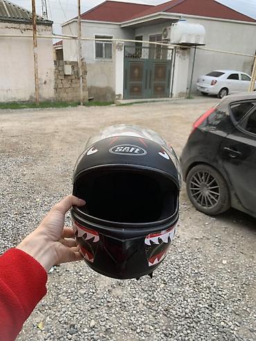 moto 150: SAFE markalı tam üzlü motosiklet dəbilqəsi - Tip: Full-face (tam — 3