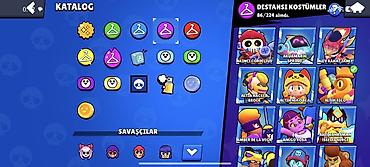 dustin: Brawl Stars oyun hesabı – zəngin “Kataloq” kolleksiyası ilə — 4