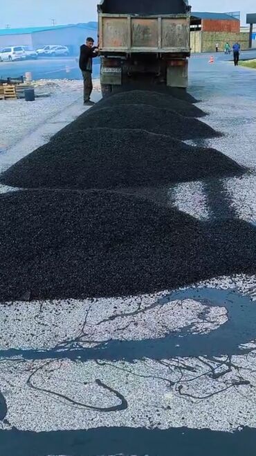 Tikinti işləri: Asfaltlama və səki örtüyü xidməti - Qırmadaş və bitum əsaslı isti — 9