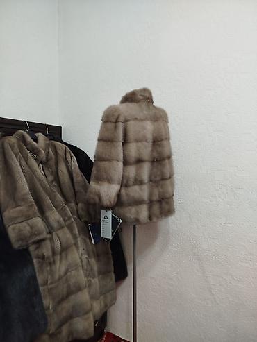 Шубы: Шуба, Норка, Короткая модель, M — 5