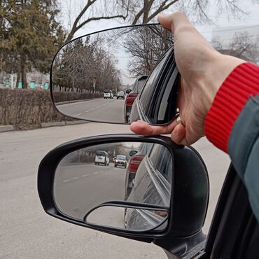 Зеркала: Боковое левое Зеркало Toyota 2022 г., Новый, цвет - Черный, Аналог