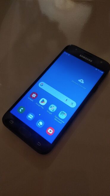 samsung n500: Samsung Galaxy J3 2018, 16 GB, rəng - Qara, Sensor, İki sim kartlı, Face ID