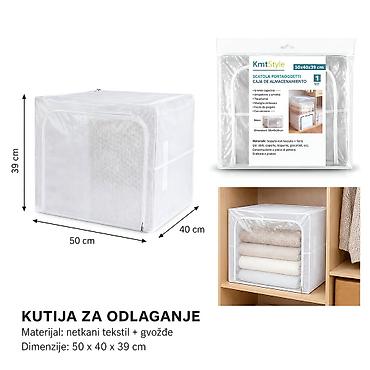 KMT Mrežasta kutija sa čeličnim ramom 3213981 Opis: Praktična kutija