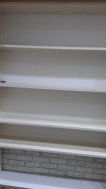 divar ref: İşlənmiş, Kitab rəfi, Düz — 7