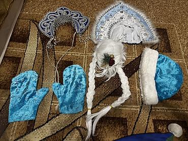 детский русский народный костюм для девочки: Новогодние костюмы Деда Мороза и Снегурочки с полным набором — 3