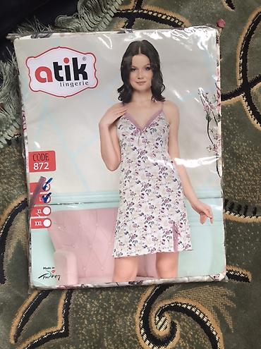 capa: Türkiyə istehsalı qadın ev geyimləri dəsti 1) Atik Lingerie gecə — 2
