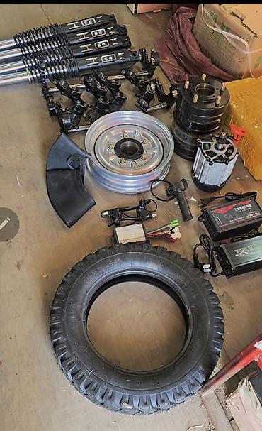 Аксессуары и запчасти для электротранспорта: Запчасти на Электромуравей Комплект запчастей и электрооборудования — 1