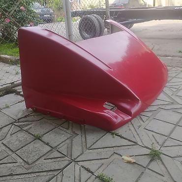 tort tranzit: Məhsul: Ford tranzit üçün Qırmızı ön bamper/spoyler (fiberqlas) – — 1
