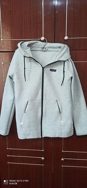 Мужская толстовка, S, Puma, Новый, цвет - Серый at lalafo.kg Мужская толстовка, S, Puma, Новый, цвет - Серый