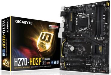 oyun ucun rul: Gigabyte GA-H270-HD3P Lga1151 Intel H270 3 ədəd məhsul bir yerdə və ya