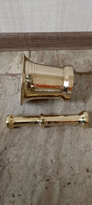 Əntiq qablar: Qədim,bronz,bürünc həvəngdəsti.Super vəziyyətdə.5 kq.Qiymət sondur! — 13