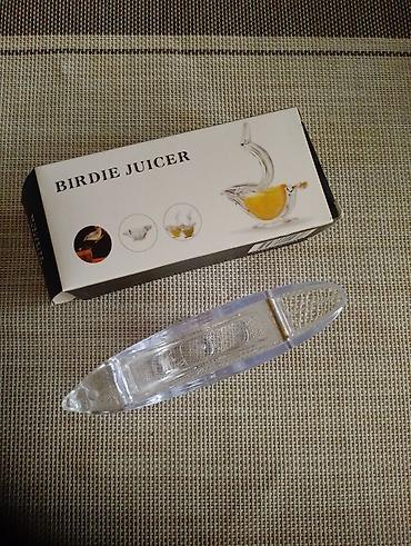limon satışı: Birdie Juicer – sitrus şirəçıxaran - Dizayn: quş formasında, şəffaf — 2