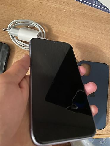mini iphone: IPhone 11, Б/у, 128 ГБ, Deep Purple, Зарядное устройство, Чехол, 100 % — 2