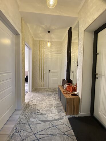 ак орго квартира аренда: 1 комната, 43 м², Элитка, 4 этаж, Евроремонт