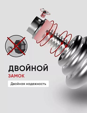20: Гантели-трансформер 30 кг (2×15 кг) с разборной штангой в кейсе — 5