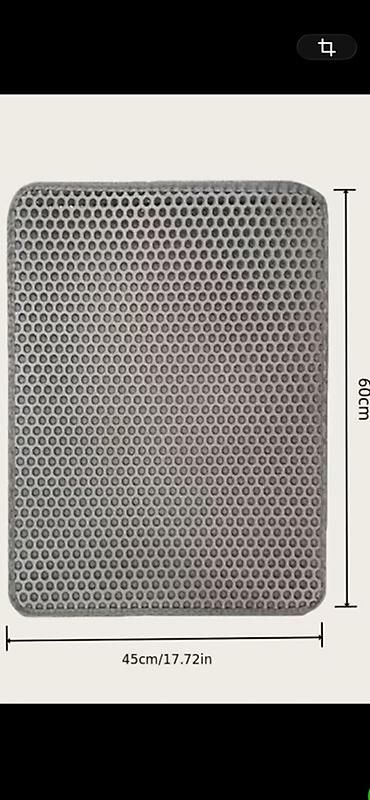 Digər tekstil: Sürüşməyə davamlı mikrofiber vanna/mətbəx xalçası - Ölçü: 60 x 45 sm — 1