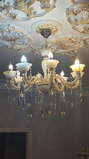 saat alanlar: Çılçıraq, 10 və daha çox lampa, Şüşə — 1