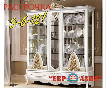 г4: Гарнитур для зала, Новый, Шкаф, В рассрочку, МДФ, Бесплатная доставка, цвет - Белый — 2