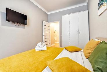 Посуточная аренда квартир: 1 комната, Душевая кабина, Постельное белье, Кондиционер — 15