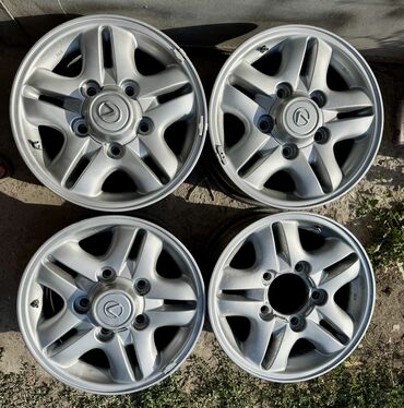 Диски: Литые Диски R 16 Toyota, Комплект, отверстий - 5, Б/у — 10