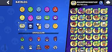 Digər oyun və konsollar: Brawl Stars hesab məlumatları: Nadir skinlər: 103-dən 94-ü İfrat -da lalafo.az — 3 Digər oyun və konsollar: Brawl Stars hesab məlumatları: Nadir skinlər: 103-dən 94-ü İfrat — 3
