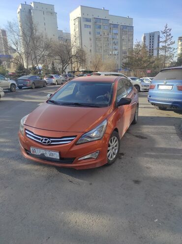 обмен на солярис: Hyundai Solaris: 2015 г., 1.6 л, Автомат, Газ, Седан