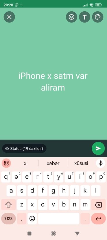 işdenmiş telefonlar: IPhone X, 64 GB, Ağ, Qırıq