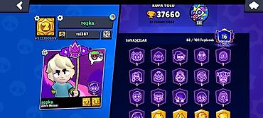 roblox hesabları: Brawl stars hesabı 37_000 kupa brawl pass açılıb səviyyəsi yüksəkdir — 2