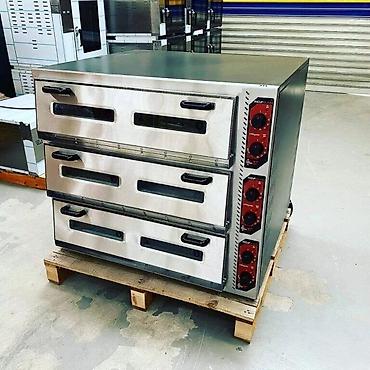 Pizza sobası Pizza fırın Inoxclass markası Türkiyə istehsalı 380 volt