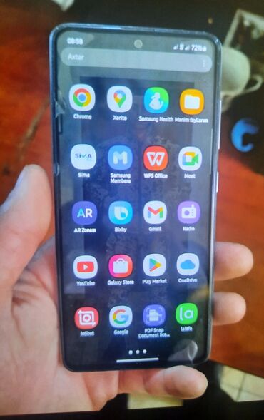 Samsung: Samsung Galaxy A51, 64 GB, rəng - Ağ, Sensor, Barmaq izi, İki sim kartlı