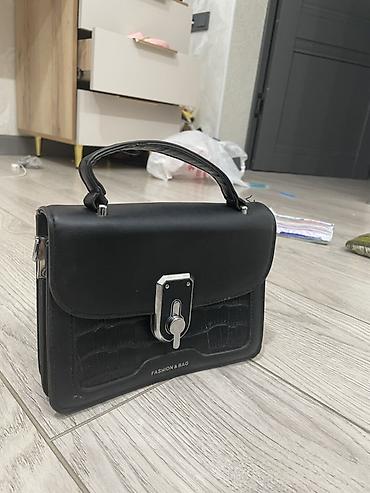 mona miss: Набор из 3 женских сумок 1) Черная tote-сумка в классическом стиле с — 2