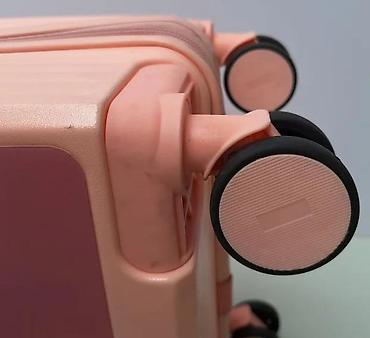 Putni koferi i torbe: Kofer na točkićima – ružičasta/losos nijansa, kabinski format - Tvrda — 3