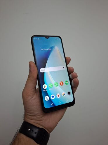 телефон fly фонарик: Realme C31, 32 ГБ, цвет - Черный, Отпечаток пальца