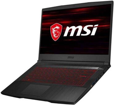 видеокарты gddr6: Ноутбук, MSI, 16 ГБ ОЗУ, Intel Core i5, 15.6 ", Б/у, Для несложных задач, память SSD