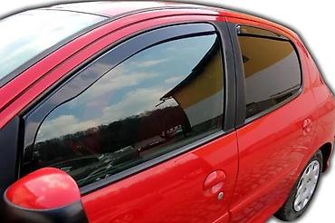 Spojleri: BOCNI VETROBRANI DEFLEKTORI USMERIVACI PEUGEOT PEZO 206 | NOVI Bocni — 3