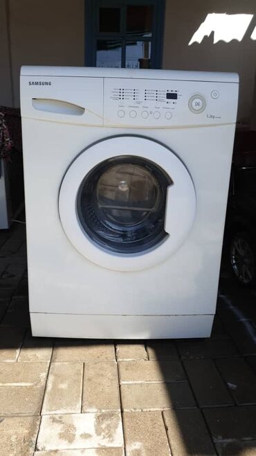 продать бу стиральную машину: Стиральная машина Samsung, Б/у, Автомат, До 5 кг, Компактная