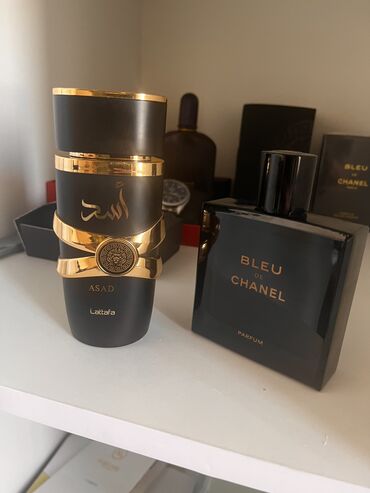 купить волосы для наращивания недорого: Asad Lattafa + Bleu De Chanel Parfum (Люкс Реплика) Мужской набор на