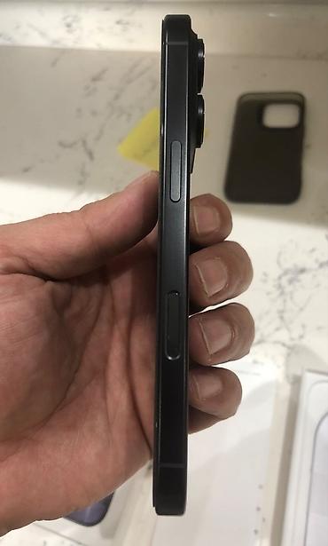 Apple iPhone: IPhone 16 Pro, 128 GB, Black Titanium, Zəmanət — 4