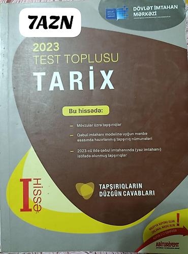 Testlər: Məhsul: DİM və digər nəşrlərdən tarix və ədəbiyyat üzrə hazırlıq — 2