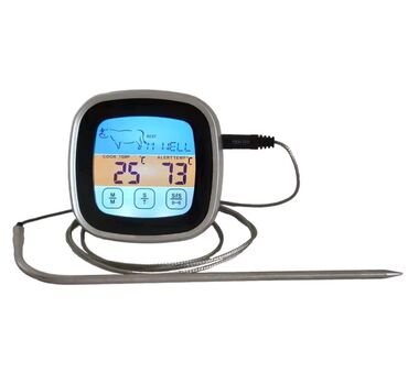 Termometrlər: Kolbasa/ət məhsulları üçün iynəli rəqəmsal (elektron) toxunmalı — 10