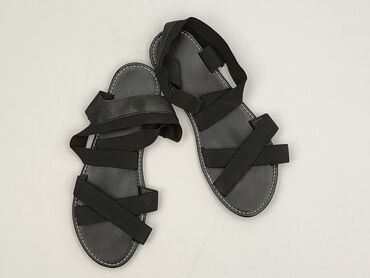 buty na kauczukowej podeszwie: Sandały damskie, rozmiar 43