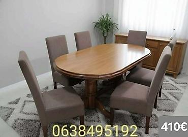 Stilske garniture: Trpezarijski setovi – više modela - Set 1 (prikaz 1 i 4) – 640€: - — 20