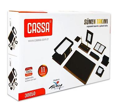 caska dəsti: Cassa 30050 Masaüstü Dəst – 11 parçalı, qəhvəyi Model: 30050 Məhsul — 1