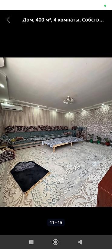 well home: 4 комнаты, 400 м², 13 соток, Аламедин (ГЭС-2), Собственник — 3