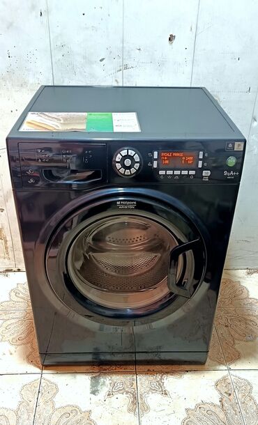 Tavalar: Paltaryuyan maşın Hotpoint Ariston, 9 kq, İşlənmiş, Avtomat, Qurutma var, Ödənişli çatdırılma